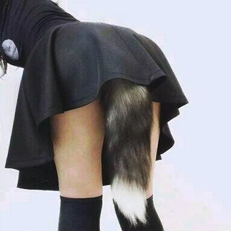 Furry tail butt plug hot girls wallpaper