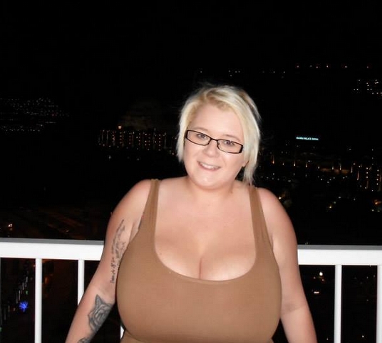 Huge and heavy tits