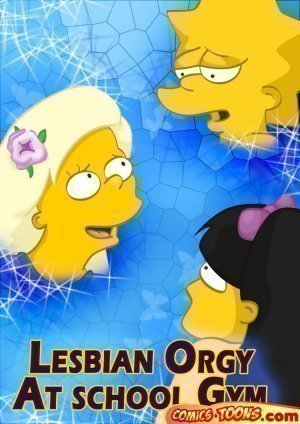 Cartoon lesbian orgy porn