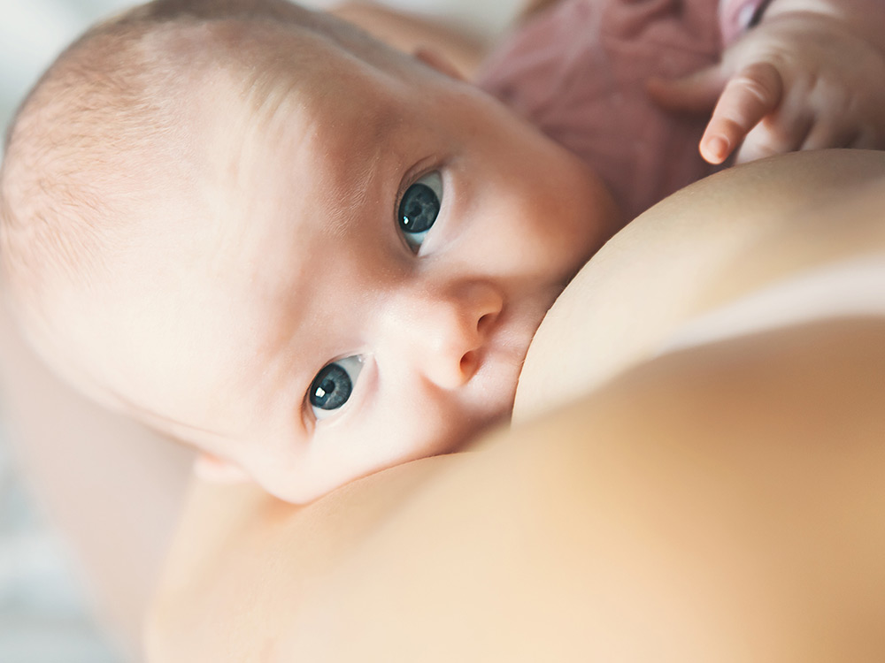 Lactation milk suck own squirt breast mouth breastfeeding