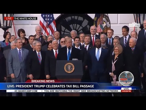 Historic president trump full victory event at white