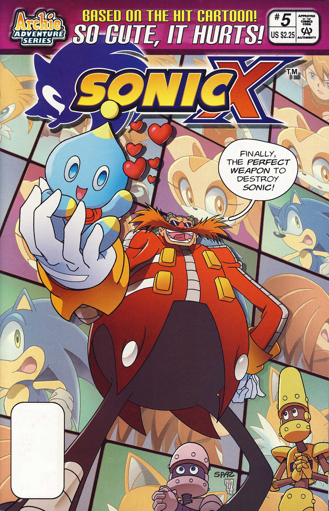 Sonic tails and cream comics