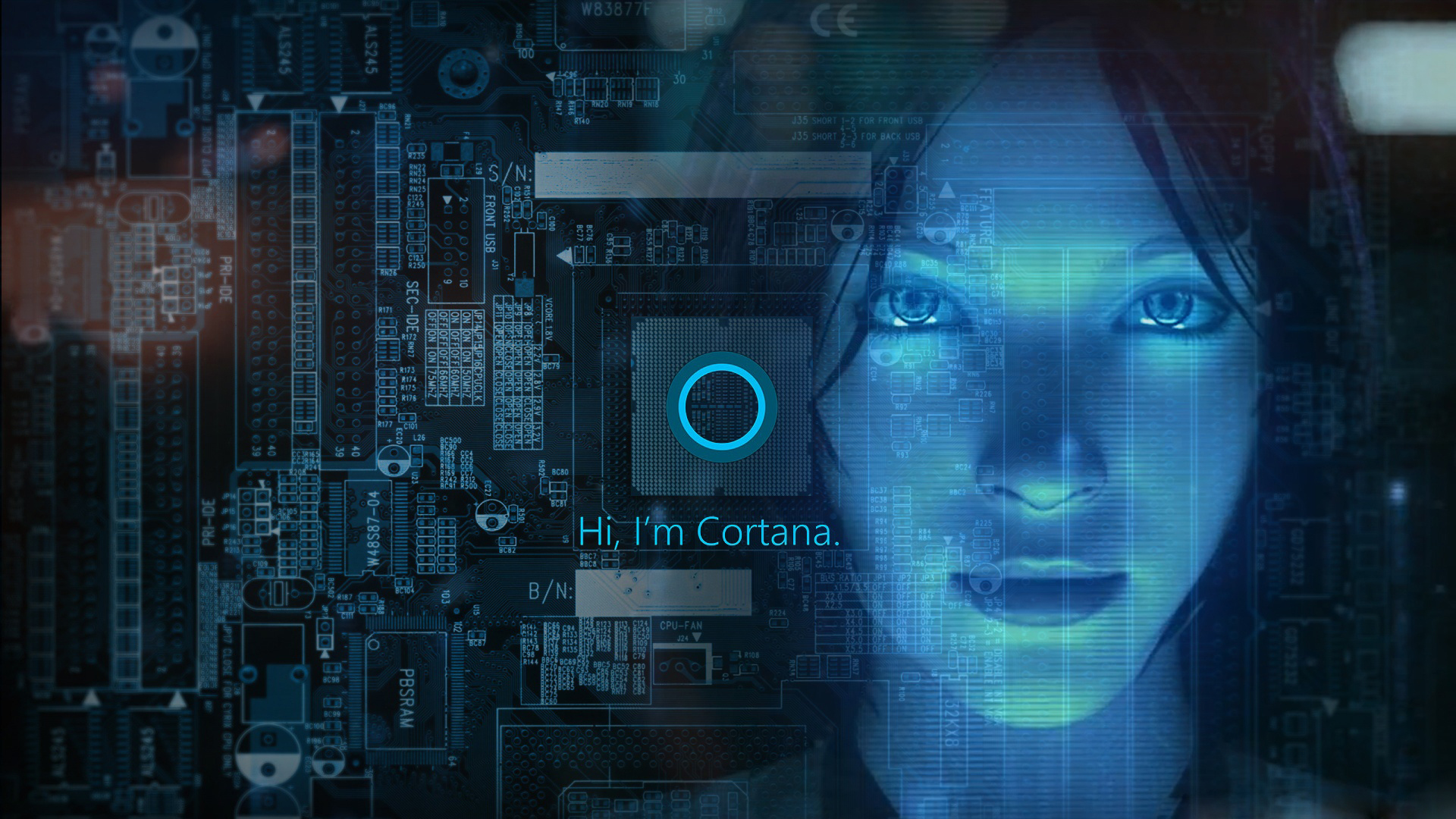 Cortana flickr photo sharing