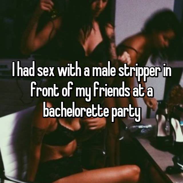 Bachelorette party sex stories