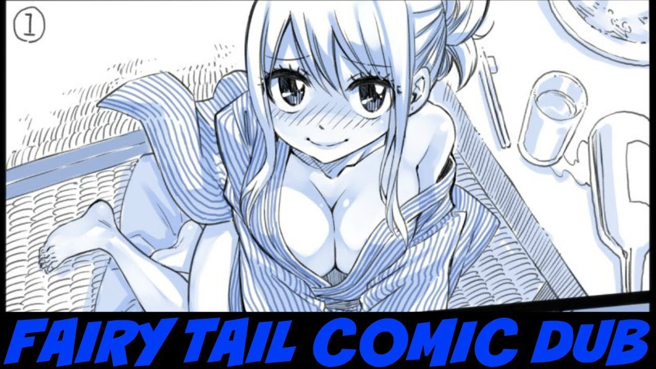 Fairy tail natsu and lucy comics
