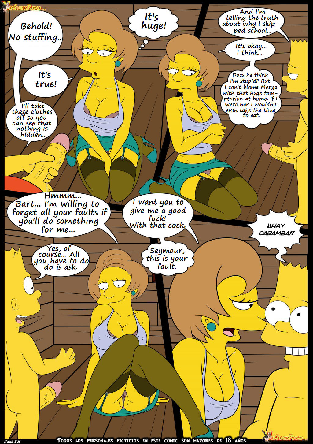 Marge simpson fucked through glory hole toon porn sex